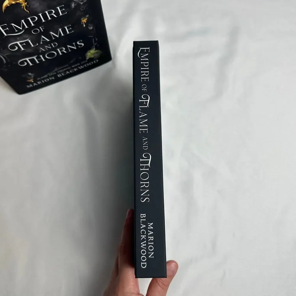 Empire of Flame and Thorns Marion Blackwood OOP Indie Hardcover Romantasy